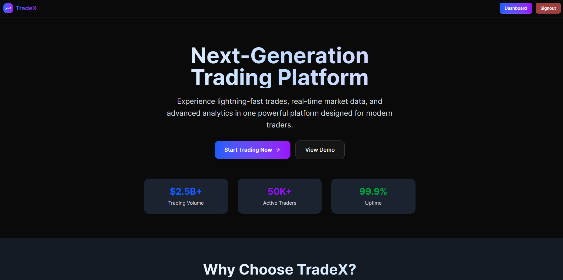 trade exchange